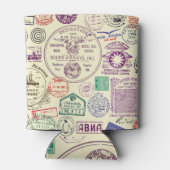 ヴィンテージスタンプ、装飾文書セット。 缶クーラー (裏面)