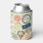 ヴィンテージスタンプ： Timeless Decorコレクション 缶クーラー (缶正面)