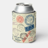 ヴィンテージスタンプ： Timeless Decorコレクション 缶クーラー (缶裏面)