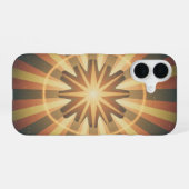 ヴィンテージスターのハロー iPhone 16ケース (裏面横)