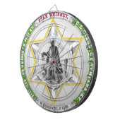 ヴィンテージスターウイスキーダーツボード ダーツボード (正面右)