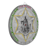 ヴィンテージスターウイスキーダーツボード ダーツボード (正面左)