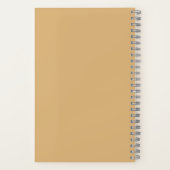 ヴィンテージスターストライプズアメリカフラッグカスタム ノートブック (裏面)