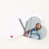 ヴィンテージスターストライプズアメリカ国旗のカスタム写真 ノートブック (内部)