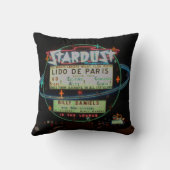 ヴィンテージスターダストカジノラスベガスネオンサイン1950 クッション (裏面)