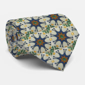 ヴィンテージスターバストタイルタイ ネクタイ (ロール)