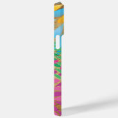 ヴィンテージスターバストパーソナライズされた花 Case-Mate iPhoneケース (裏面 / 右)