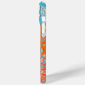 ヴィンテージスターバストパーソナライズされた花 Case-Mate iPhoneケース (裏面 / 左)