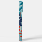 ヴィンテージスターバストフラワーパーソナライズされたiPhone Case-Mate iPhoneケース (裏面 / 右)