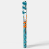 ヴィンテージスターバストフラワーパーソナライズされたiPhone Case-Mate iPhoneケース (裏面 / 左)