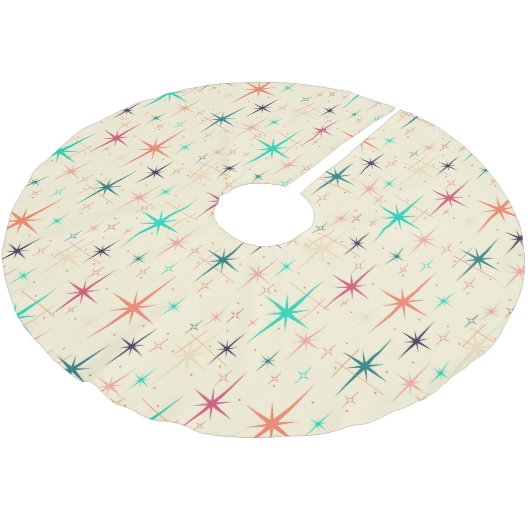 ヴィンテージスターバスト ブラッシュドポリエステルツリースカート (アングル)