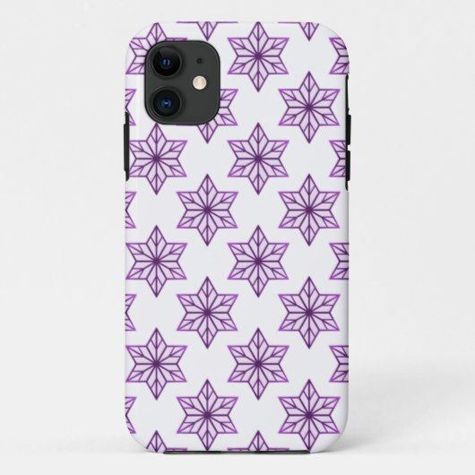 ヴィンテージスターバストBT iPhone 5ケース、紫 Case-Mate iPhoneケース (裏面)