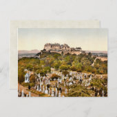 ヴィンテージスターリングキャッスルスコットランド ポストカード (正面/裏面)