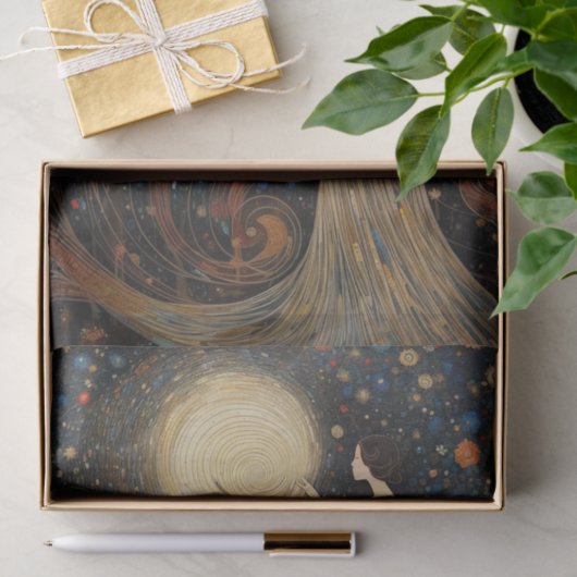 ヴィンテージスターリーナイトアールヌーボーデクページ 薄葉紙 (ギフト)