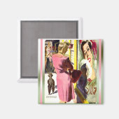 ヴィンテージスター マグネット (正面/裏面)