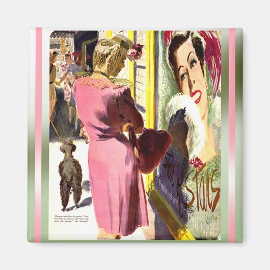 ヴィンテージスター マグネット (正面)