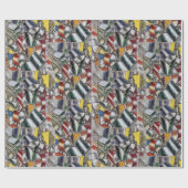 ヴィンテージスチルライフフェルナンドレガー自然モルテ ラッピングペーパー (フラット)