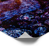 ヴィンテージスチームトレインホイール ポスター (角)