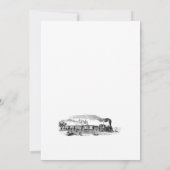 ヴィンテージスチームトレイン60thバースデーパーティー 招待状 (裏面)