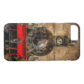 ヴィンテージスチームトレイン – ザ退役軍人 Case-Mate iPhoneケース (裏面(横))