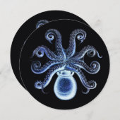 ヴィンテージスチームパンクタコ – ダークブルー (正面/裏面)