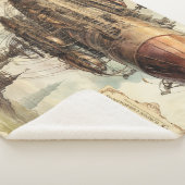 ヴィンテージスチームパンクツェッペリン(10) シェルパブランケット (3/4)