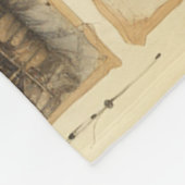 ヴィンテージスチームパンクツェッペリン(11) フリースブランケット (角)