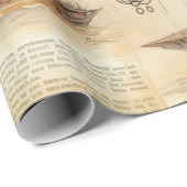 ヴィンテージスチームパンクツェッペリン(4) ラッピングペーパー (ロールコーナー)