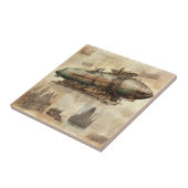 ヴィンテージスチームパンクツェッペリン(5) タイル (側面)