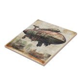 ヴィンテージスチームパンクツェッペリン(6) タイル (側面)