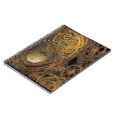 ヴィンテージスチームパンクデザイン ノートブック (左側)