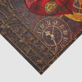 ヴィンテージスチームパンクハート壁紙 薄葉紙 (詳細)