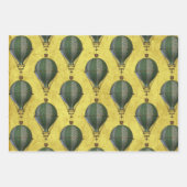 ヴィンテージスチームパンクバロントリオ ラッピングペーパーシート (正面)