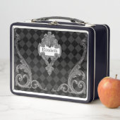 ヴィンテージスチームパンクパーソナライズされた メタルランチボックス (インサイチュ)