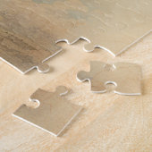 ヴィンテージスチームパンクピンクフローラホットエアバルーン ジグソーパズル (側面)