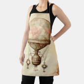 ヴィンテージスチームパンクフローラ熱気球 エプロン (インサイチュ)