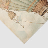 ヴィンテージスチームパンクブルーホットエアバルーン 薄葉紙 (詳細)