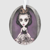 ヴィンテージスチームパンクプリンセス人形 オーナメント (正面)
