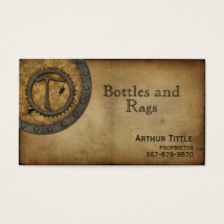 ヴィンテージスチームパンクモノグラムT