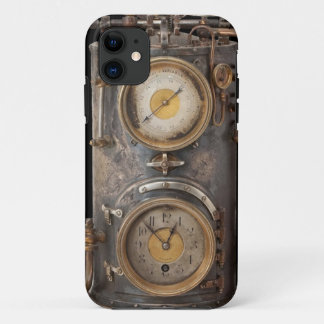 ヴィンテージスチームパンクロック iPhone 11 ケース