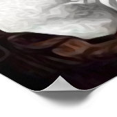 ヴィンテージスチームパンク人形inコルセット ポスター (角)