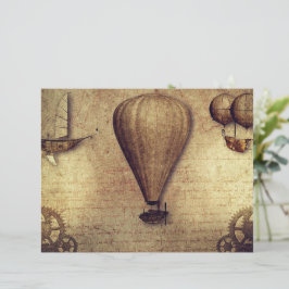 ヴィンテージスチームパンク旅行テーマ