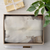 ヴィンテージスチームパンク熱気球 薄葉紙 (ギフト)