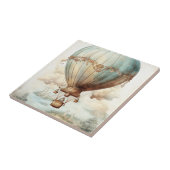 ヴィンテージスチームパンク熱気球(2) タイル (側面)