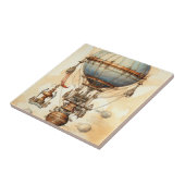 ヴィンテージスチームパンク熱気球(3) タイル (側面)