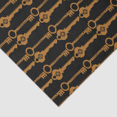 ヴィンテージスチームパンク金ゴールド鍵 薄葉紙 (詳細)