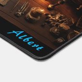 ヴィンテージスチームパンクTinkererサイエンスフィクションXL デスクマット (コーナー)