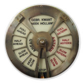 ヴィンテージスティームパンク船のテレグラフチャドバーン セラミックノブ (正面)