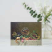 ヴィンテージスティ絵画ルライフ ポストカード (スタンド正面)