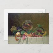 ヴィンテージスティ絵画ルライフ ポストカード (正面/裏面)